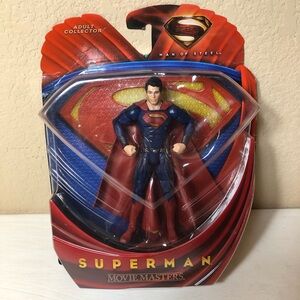 Superman Movie Masters Superman Action Figure, 6 inch, NWT, 2013, pet/smoke free
